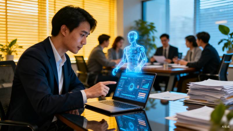  【深度复盘】从单点突破到组织失效：AI提效为何无法穿透企业底层的真相 企业服务