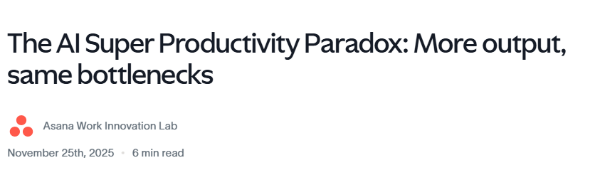  【深度复盘】从单点突破到组织失效：AI提效为何无法穿透企业底层的真相 企业服务